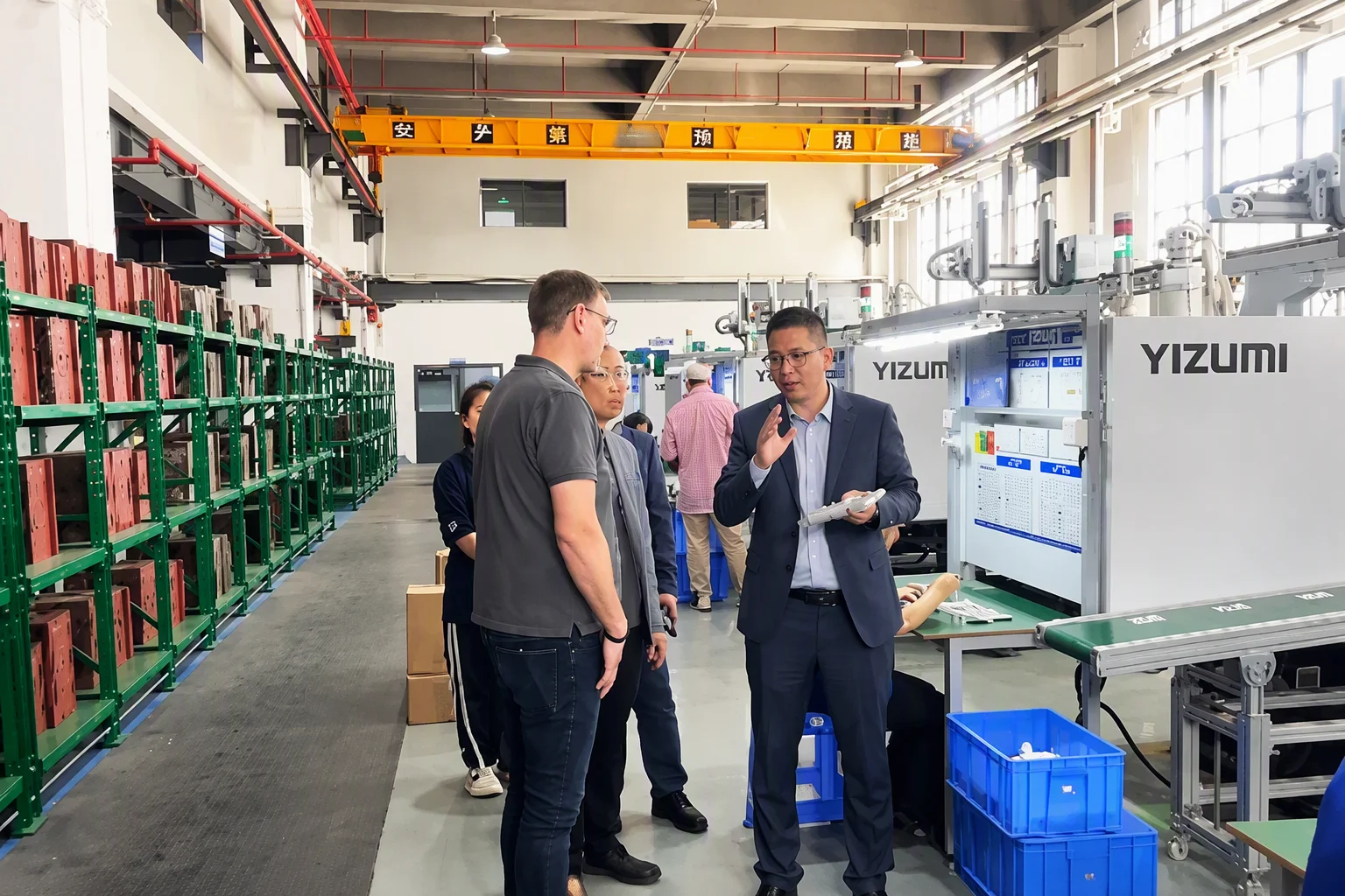 Eastops factory production floor in Shenzhen